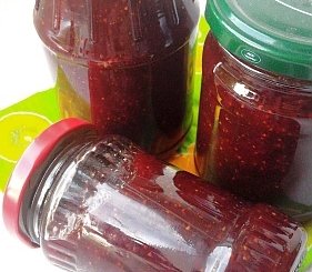 Конфитюр из клубники с имбирём