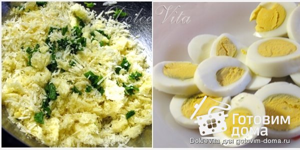 Паста запечённая с овощами, яйцами и сыром фото к рецепту 2