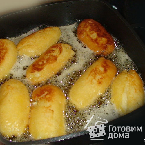 Пирожки пышные с картофельной и капустной начинкой