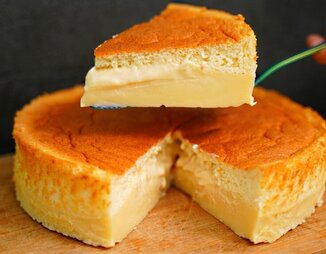 Волшебный пирог – при выпечке сам разделяется на бисквит и заварной крем