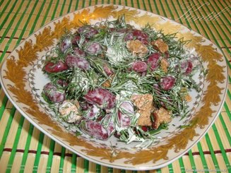 Салат из укропа