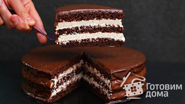 Шоколадный торт Стаканчиковый фото к рецепту 2