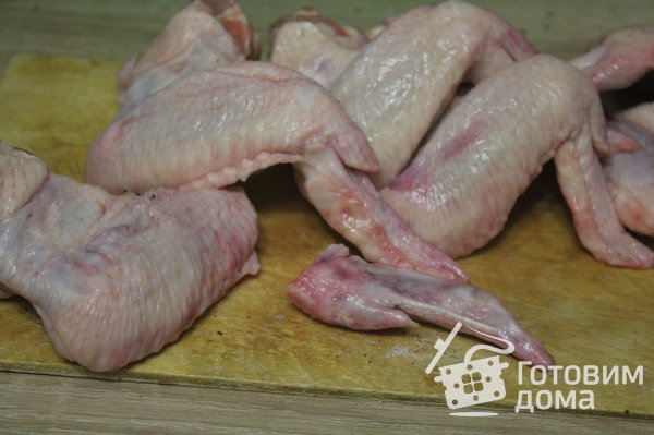 Пикантные куриные крылышки в маринаде Барбекю с джемом &quot;Глинтвейн&quot; фото к рецепту 1
