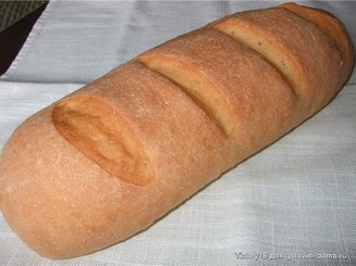 Итальянский белый хлеб
