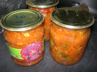 Салат из кабачков (в народе Анкл Бенс)