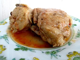 Курица в розовом соусе