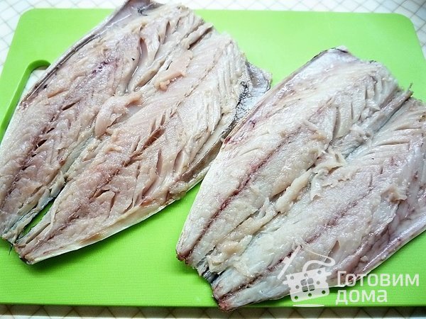 Запеченная скумбрия с кабачками и помидорами черри фото к рецепту 2