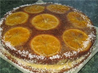 Апельсиновый торт с маком