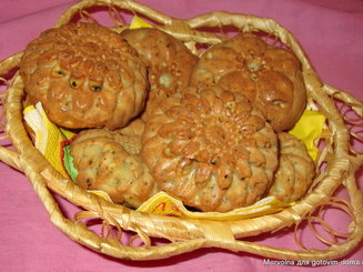 Маффины с яблоками и маком
