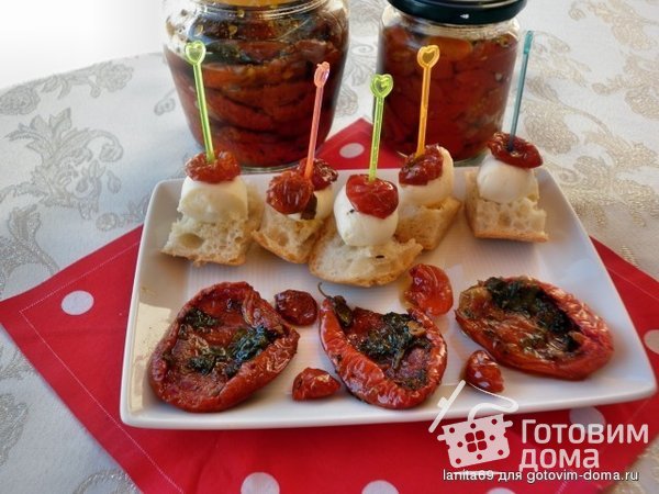Вяленые помидоры (сливка и помидоры черри) фото к рецепту 3