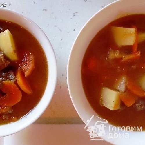 Ерли чорба (местный суп)
