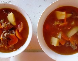 Ерли чорба (местный суп)