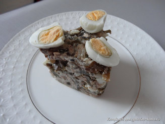 Салат с морской капустой " Семейный"