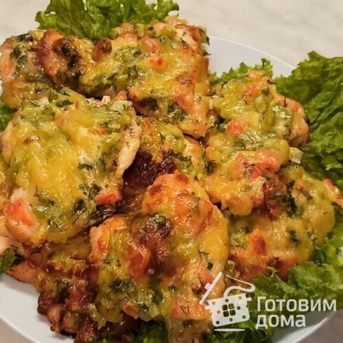 Куриное филе &quot;под шубкой&quot; в духовке