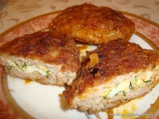 Зразы из индейки
