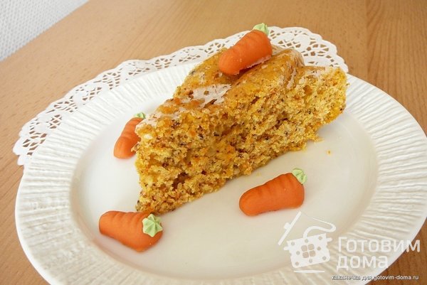 Rüblikuchen - морковный пирог фото к рецепту 1