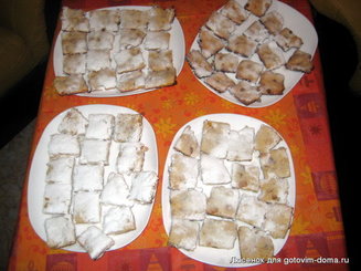 Рождественское  немецкое печенье "Mini-Stollen"