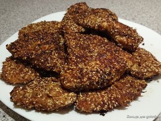 Филе индейки (курицы) в панировке "Модерн"