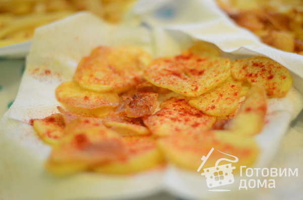 Картофельные чипсы по-домашнему фото к рецепту 2