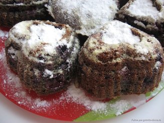 Воздушные маффины с сухофруктами