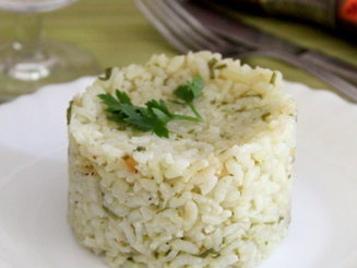 Arroz verde - Зелёный рис