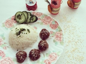 Рис с чесноком и сливочным маслом