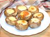 Грибы, запеченные с сулугуни на кеци