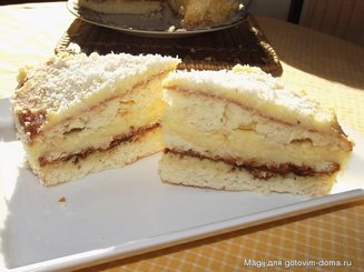 Пляцок " Вареный сырник"