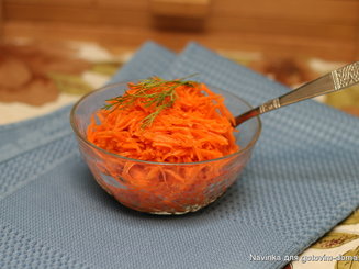 Белорусский морковный салат