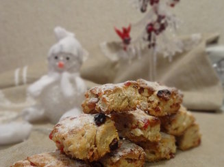 Рождественское  немецкое печенье "Mini-Stollen"