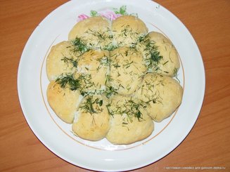 Пампушки чесночные
