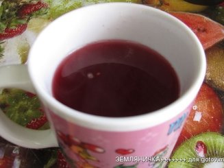 Клюквенный кисель