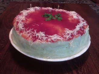 Торт мясной