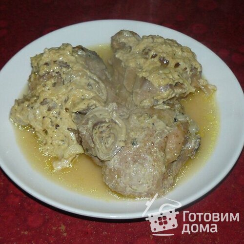 Куриные бедра в молоке
