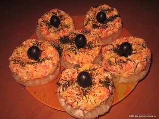 Закуска "Ананас"
