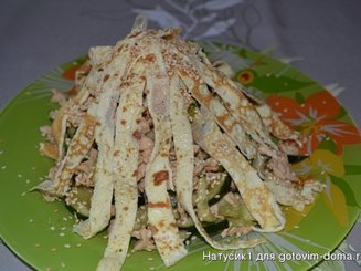 Салат "Куриная горка"