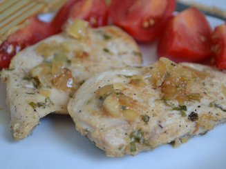 Мятная куриная грудка