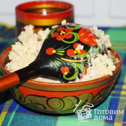 Пшёная каша с мясом (Шонгарям)