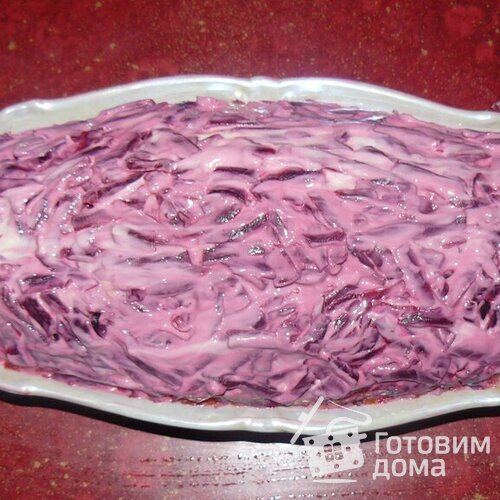 Салат сельдь под шубой