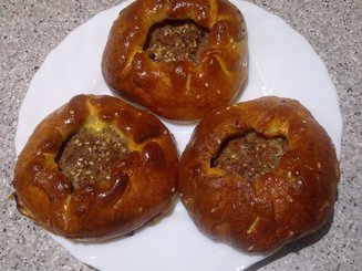 Беляши на дрожжевом тесте из кефира