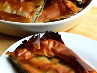 Деревенское тесто Филло и Хортопита (травяной пирог)