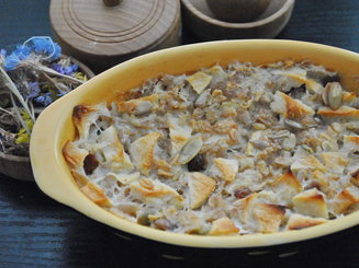 Овсянка, запеченная с фруктами и ягодами