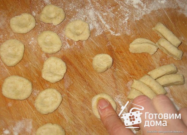 &quot;Итальянские ушки&quot; или Готовим пасту сами фото к рецепту 4