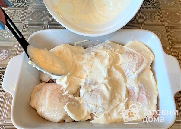 Куриные бедра с сыром в духовке фото к рецепту 1