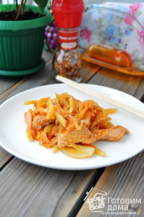 Овощная скоровода с мясом индейки