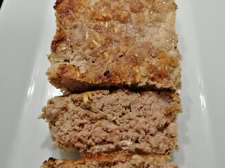 Мясной "хлеб" с кабачком