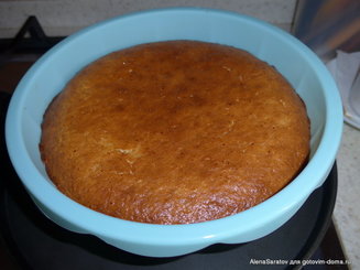 Пирог с творогом и яблоками