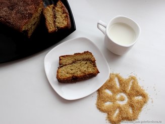 Коричный кекс с хрустящей корочкой
