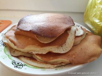 Панкейки на кефире