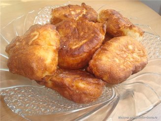 Пышные оладушки на дрожжах